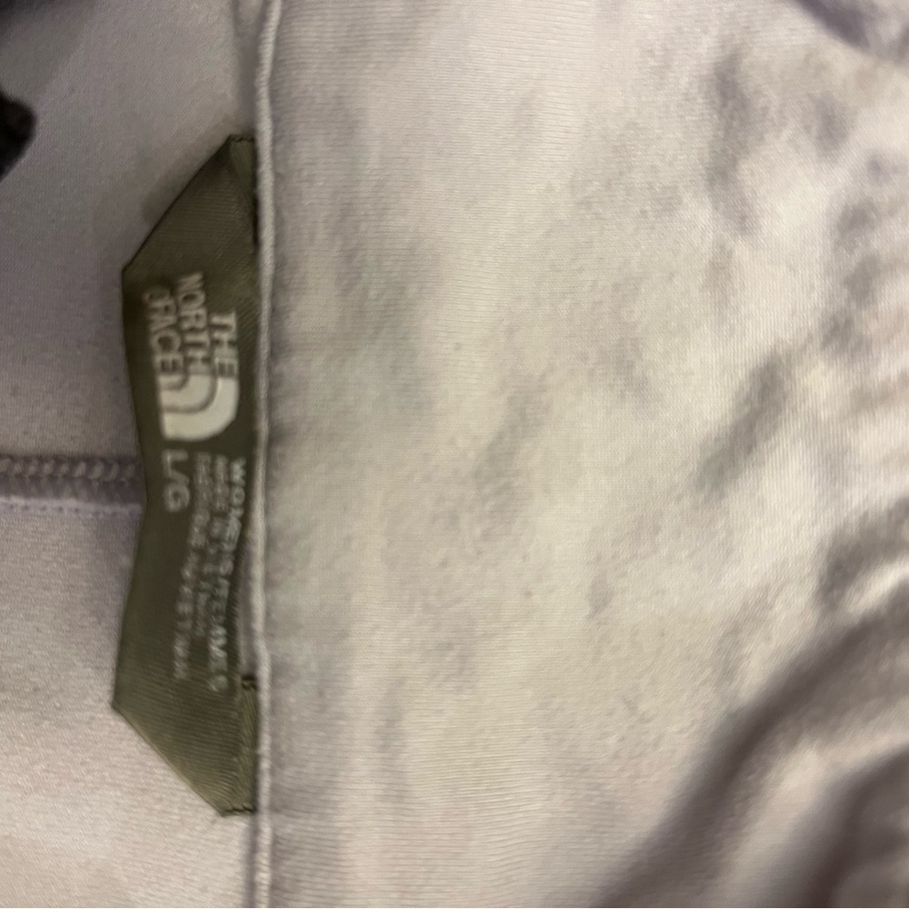 THE NORTH FACE Women's Light Gray Quarter-Zip Top size L - Picture 2 of 6